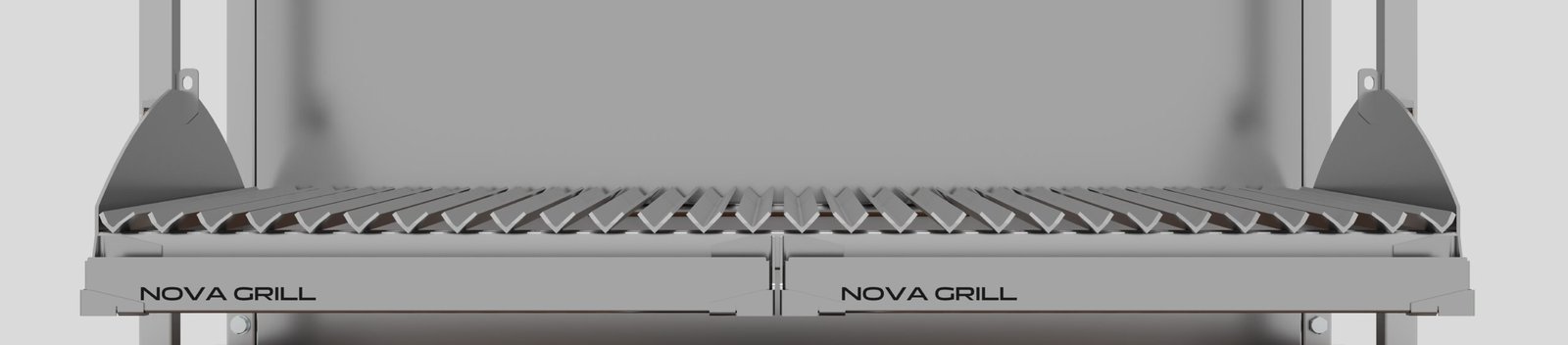 parrilla profesional de acero inoxidable para leña o carbón para interior o exterior de la marca nova grill